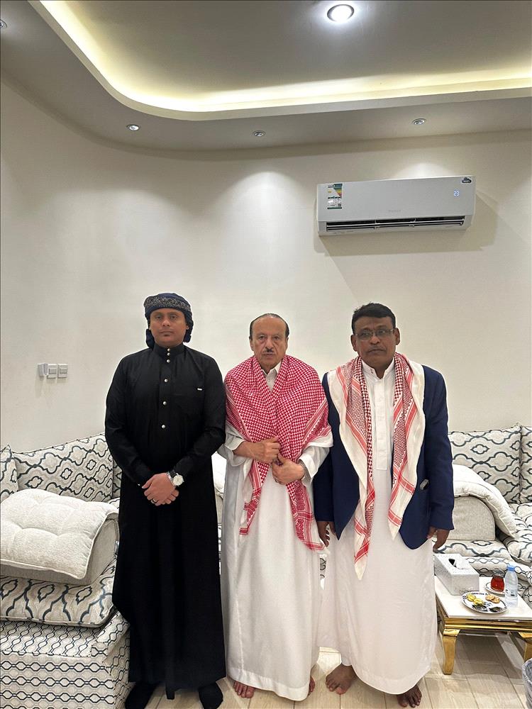 لتعزيز التقارب الاجتماعي الفريق ناصر منصور هادي يلتقي لشعن والديني