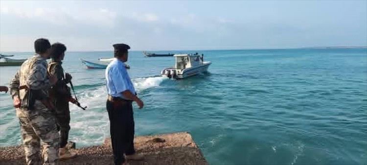 السلطة المحلية برضوم تتابع حالة فقدان قارب على متنه شخصان من أبناء المديرية