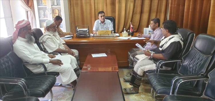 الهيئة الإدارية للمجلس المحلي بمديرية القطن تعقد إجتماعها الدوري السادس للعام 2026م