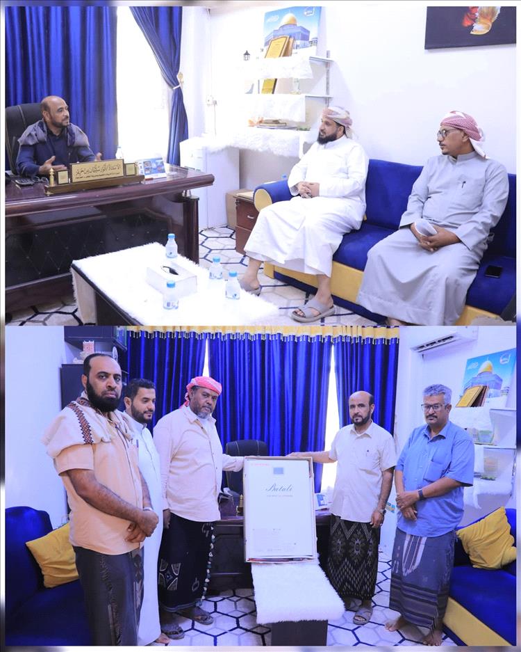 *مدير تربية القطن يتسلّم بطارية ليثيوم في مبادرة كريمة من الشيخ ناصر أحمد بن علي جابر أبو صهيب*