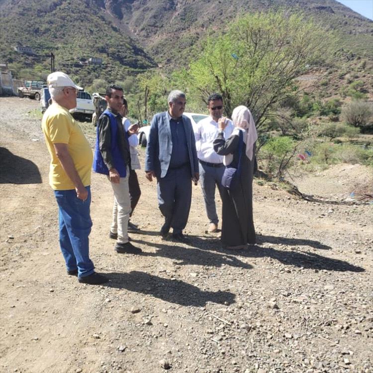 مدير عام المواسط يبحث مع البرنامج السعودي والصندوق الاجتماعي مشروع المستشفى الريفي