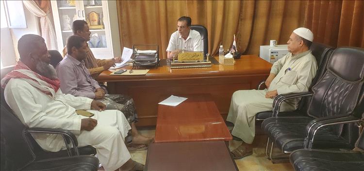 الاجتماع الثاني للجنة المناقصات العامة بمديرية القطن