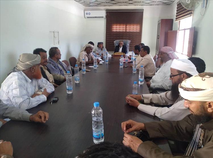 المكتب التنفيذي بحبان يعقد اجتماع دورته الاعتيادية الرابعة لشهر أبريل 2026 ويناقش عدد من التقارير في جدول أعماله