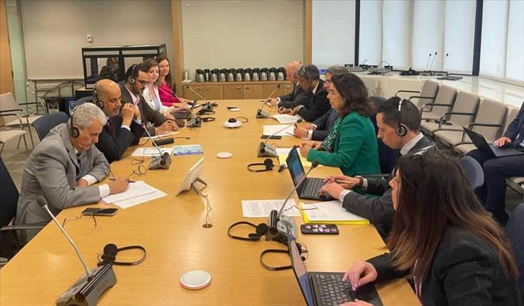 وزير المالية يبحث مع صندوق النقد الدولي دعم جهود تعزيز الإيرادات وإدارة المالية العامة