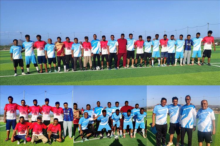 مباراة ودية جميلة في عين أبين