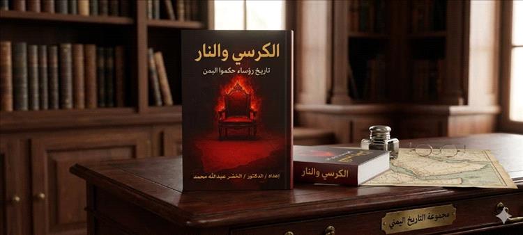 صدور كتاب "الكرسي والنار" يوثق تاريخ رؤساء اليمن