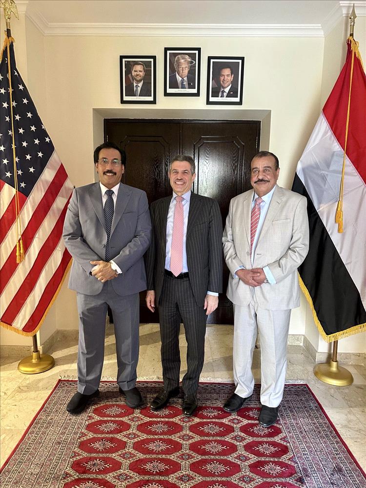 هاني البيض يكشف مخرجات لقاء السفير الأمريكي: دعم دولي للحوار الجنوبي وتعزيز الاستقرار في اليمن