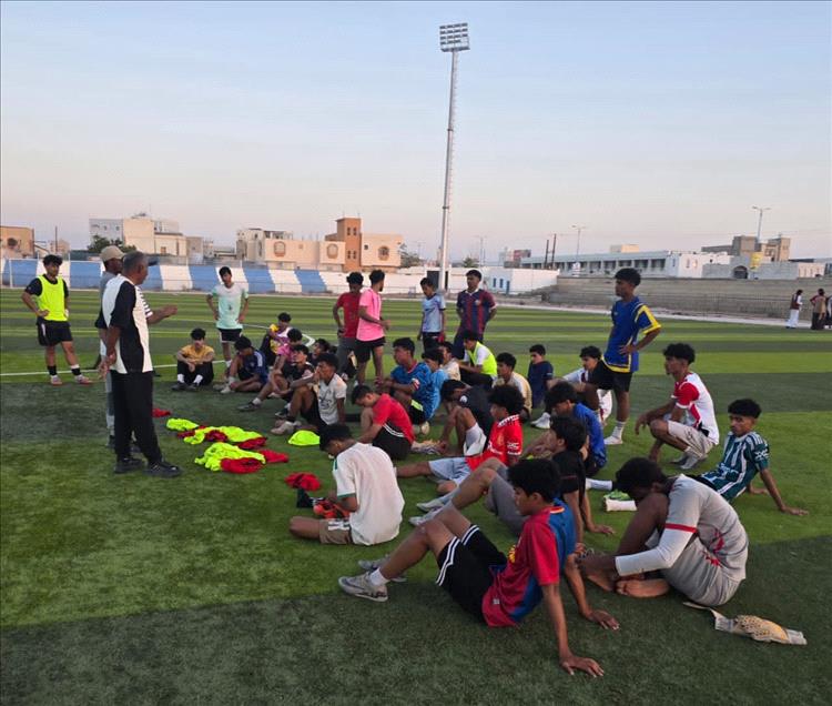 تضامن شبوة يدشّن تدريباته الأولى استعدادًا لموقعة نصر الضالع في بطولة كأس الجمهورية