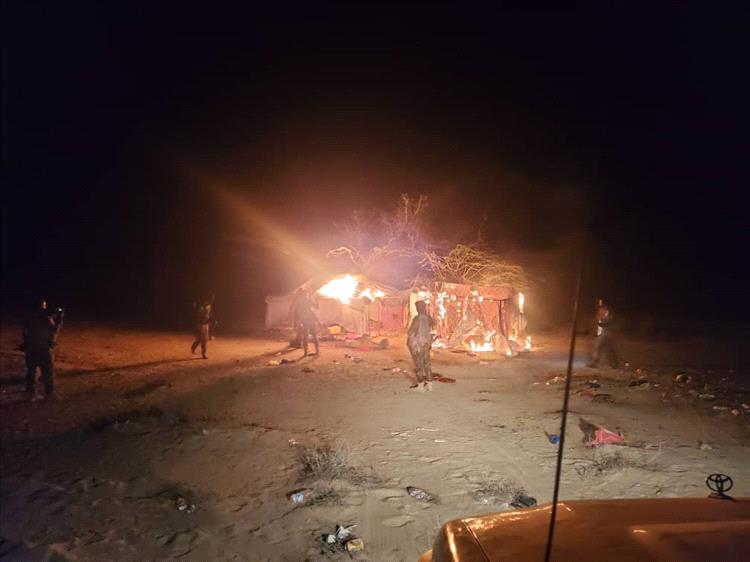 بإشراف مباشر من المحافظ وتنسيق مدير عام رضوم.. حملة أمنية ناجحة ضد عصابات احتجاز المهاجرين