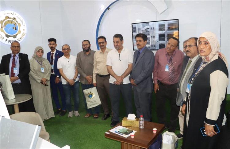 المنطقة الحرة بعدن تشارك في معرض عدن الثالث للاعمار والبناء 2026م بمشاريع استثمارية ناجحة