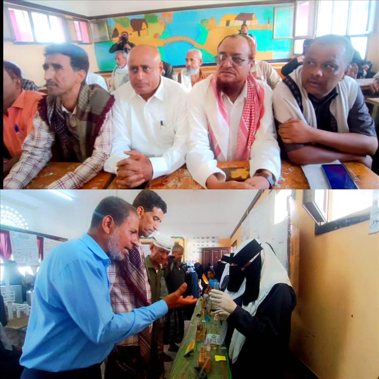 تدشين المعرض العلمي والسنوي لثانوية الزهراء للبنات بالحوطة