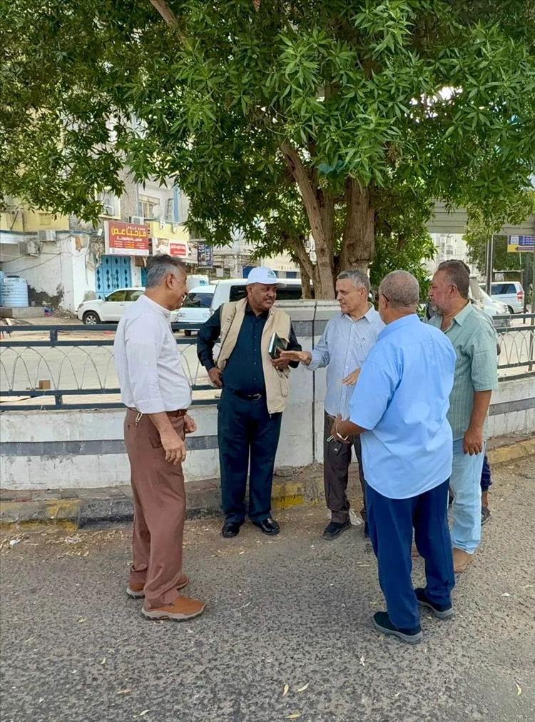 الجاوي يطلع على مستجدات دراسة مشروع تصريف مياه الأمطار بالمعلا