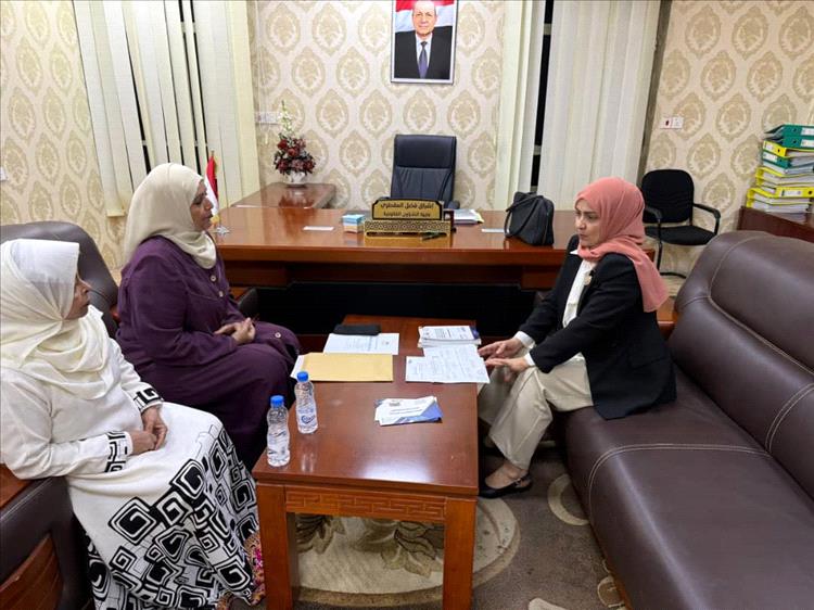 وزيرة الشؤون القانونية تبحث مع رئيسة اللجنة الوطنية للمرأة سبل التنسيق والتعاون المشترك