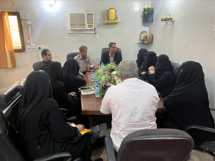 العمودي يطلع على أنشطة وأهداف مشروع تعزيز مشاركة النساء في عملية السلام في المسار الثاني