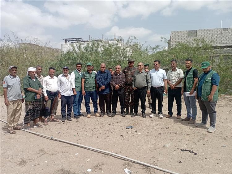 مدير عام تبن يسلم مواقع مشاريع توسعة وتأهيل ثلاث مدارس بدعم سعودي