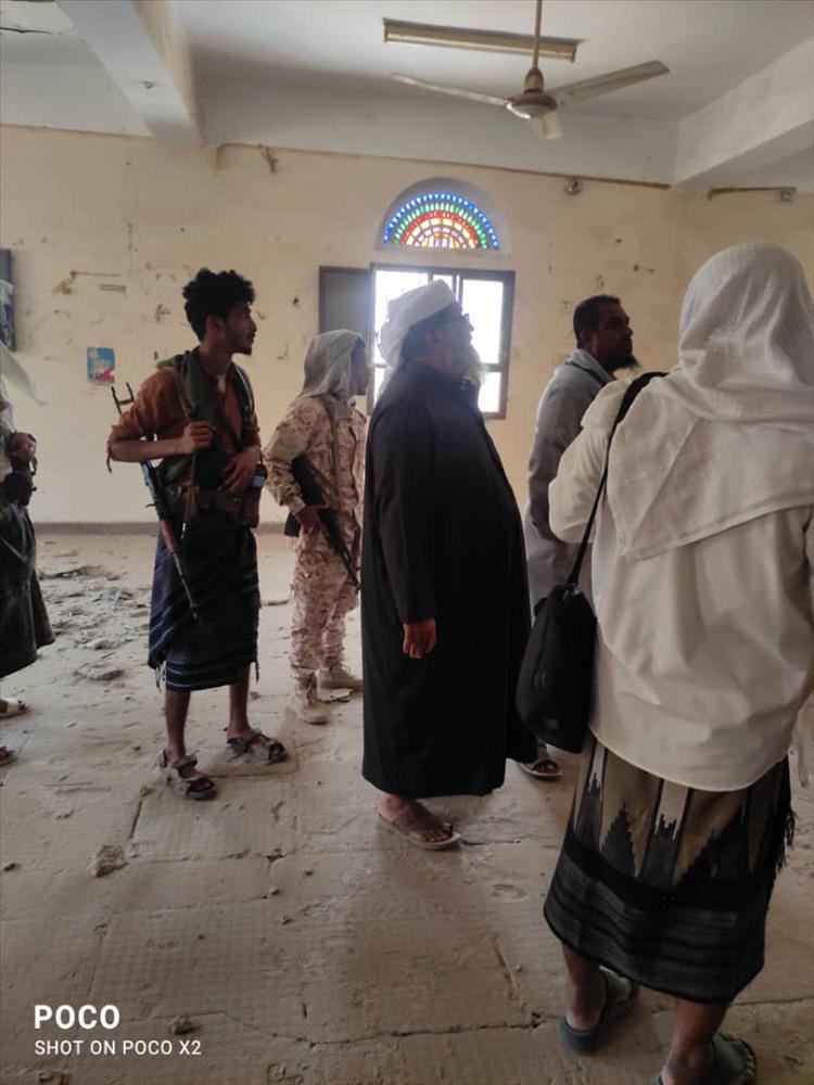 مدير أوقاف أبين ينفذ نزولًا ميدانيًا إلى خنفر ويبحث مع قيادة المديرية أوضاع الأوقاف