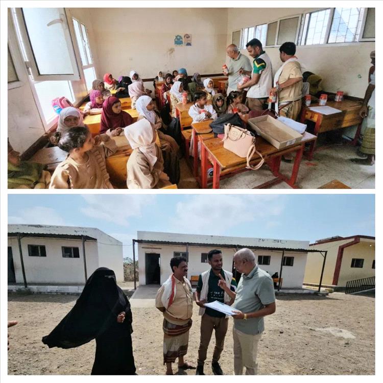 تدشين مشروع تغذية مدرسية في المخا يستهدف 21 ألف طالب