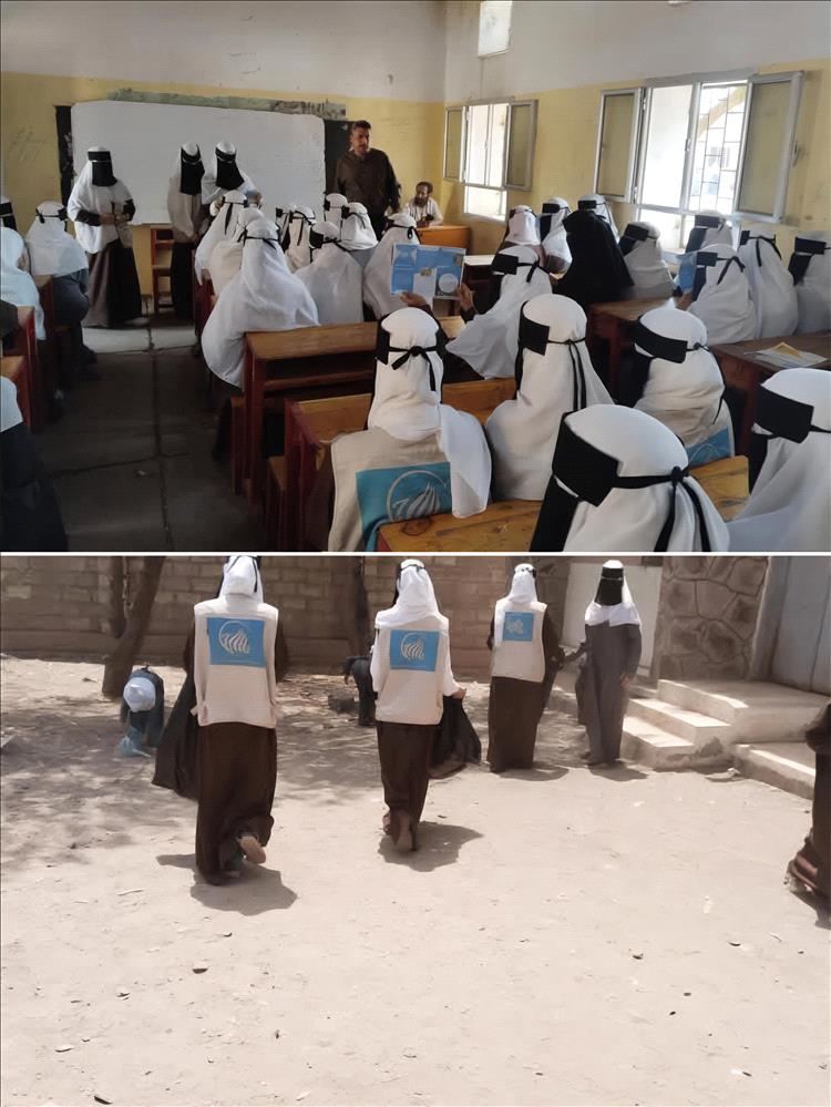 لحج...مؤسسة نسيج تنفذ جلسة توعوية لـ40 طالبة لتعزيز الوعي البيئي وترسيخ ثقافة النظافة