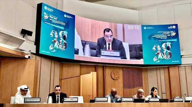 وزير الزراعة يشارك في اجتماع وزاري بـ"الفاو" بروما لمناقشة تسريع التحول نحو نظم زراعية وغذائية مستدامة