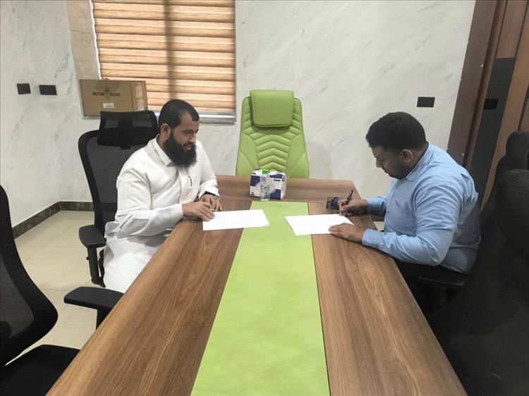بنك القطيبي الإسلامي يوقّع مذكرة تفاهم مع مؤسسة مظلة التنموية لتمكين الشباب