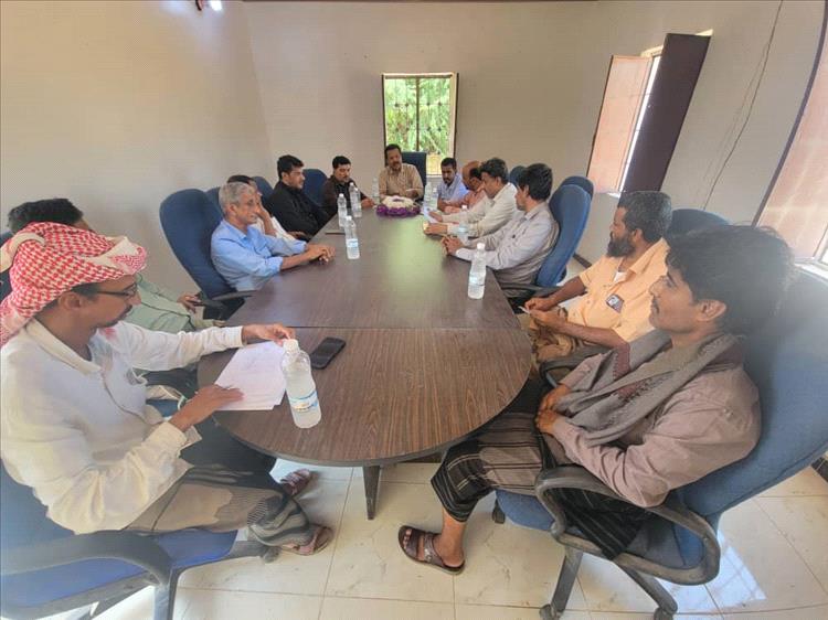 برئاسة المدير العام الخرماء.. تنفيذي رضوم يعقد اجتماعه الدوري لشهر أبريل من العام الجاري 2026