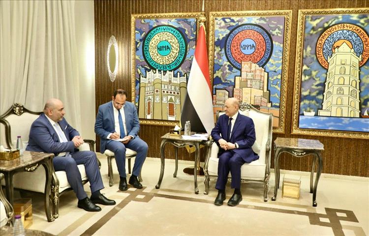 رئيس مجلس القيادة يستقبل نائب رئيس البرلمان الألماني