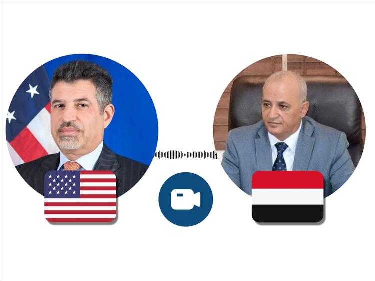 وزير المياه والبيئة يبحث مع السفير الأمريكي تعزيز الشراكة في مجالات المياه والبيئة والتكيف المناخي