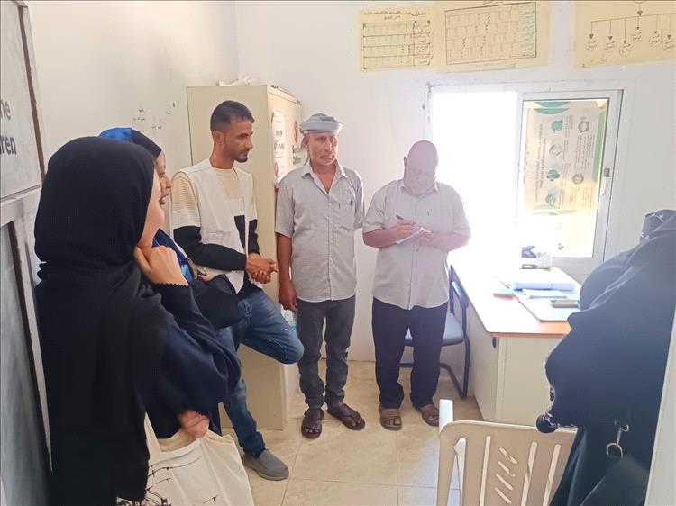 لحج..وفد رفيع المستوى من منظمة أطباء العالم الفرنسية يتفقد مستشفى الشط الريفي