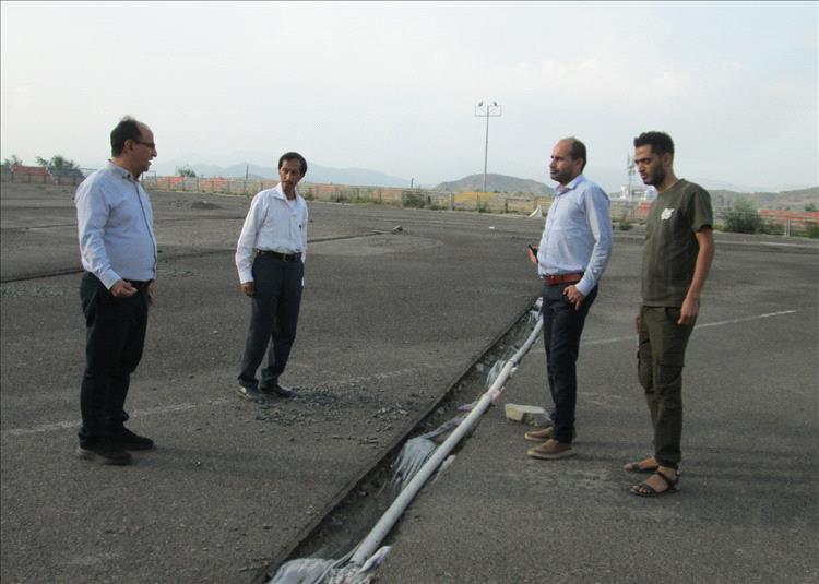 استئناف أعمال التهئية لتعشيب ملاعب نادي الصقر