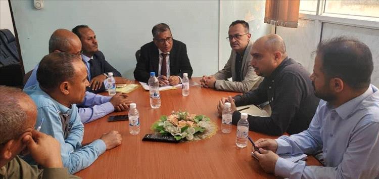 الفقيه يبحث مع ممثلي اليونيسيف ملفات الحماية والتغذية والطوارئ في تعز