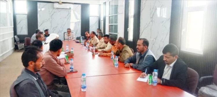 المكتب التنفيذي بعتق يقر مشاريع خدمية ويشيد بجهود القطاع الخاص