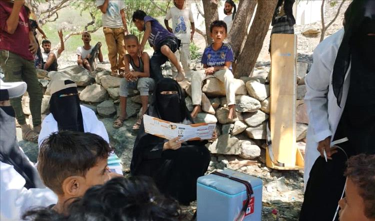 تدشين حملة النشاط الإيصالي التكاملي بمديرية سرار يافع لحماية الأطفال والحد من انتشار الأمراض المعدية