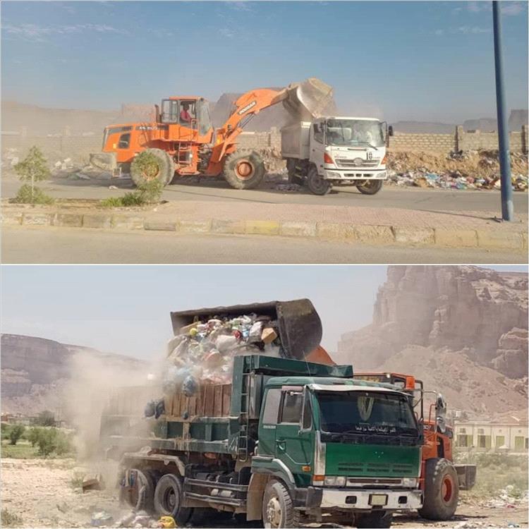 تصفية 18 موقعًا ضمن حملة نظافة واسعة نفذتها وحدة النظافة والتحسين بتريم