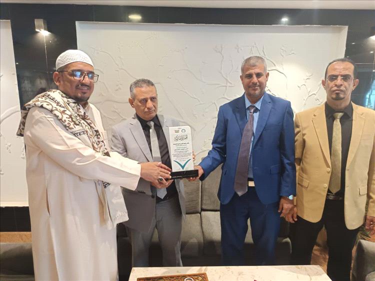 وزير التعليم العالي يبحث مع قيادة جامعة القرآن الكريم والعلوم الإسلامية سير العمل الأكاديمي وسبل تطوير الأداء