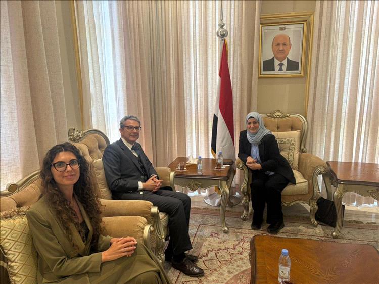 وزيرة الشؤون القانونية تبحث مع السفير الإيطالي تعزيز التعاون التشريعي