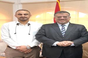 السفير "باحميد" يلتقي رئيس نادي البن اليمني ويؤكد أهمية تعزيز حضور القطاع في الفعاليات الدولية