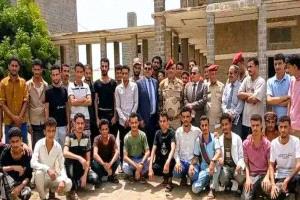 قائد اللواء الأول مشاة يسلم معسكر بدر عقب ضمان مستحقات الطلاب الدارسين