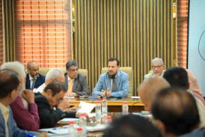 المحافظ شيخ: العمل الاستشاري يمثل عقل السلطة المحلية ويعزز مسار التنمية في العاصمة المؤقتة عدن