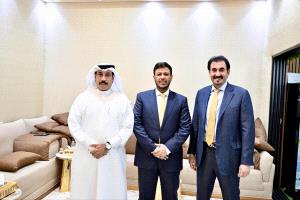 لقاء ودي بين البيض والعليمي لتعزيز الحوار الجنوبي