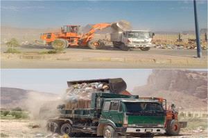 تصفية 18 موقعًا ضمن حملة نظافة واسعة نفذتها وحدة النظافة والتحسين بتريم