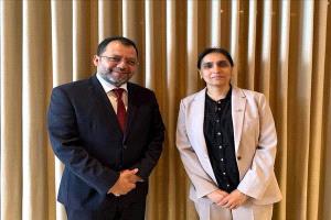 وزير الكهرباء يبحث مع سفيرة المملكة المتحدة تعزيز التعاون في مجال الطاقة