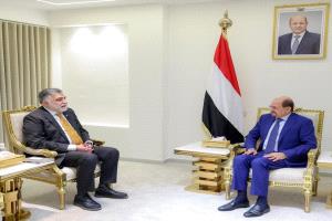 رئيس الوزراء يبحث مع ممثل منظمة الصحة العالمية تعزيز الشراكة لدعم النظام الصحي في اليمن