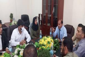 جامعة خليج عدن الدولية تعقد إجتماعها لشهر إبريل وتناقش جملة من القضايا الإستراتيجية