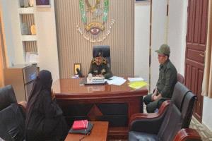 العميد النسي يبحث مع رئيسة اللجنة الوطنية للمرأة إجراءات تدشين إدارة حماية الأسرة بالشرطة النسائية في شبوة