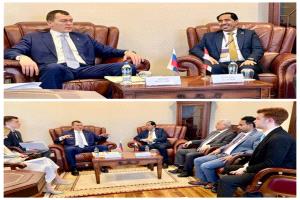 بلادنا وروسيا يبحثان سبل تعزيز التعاون في المجالين الرياضي والشبابي