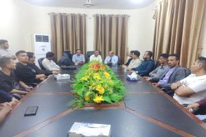 هيئة المواصفات والمقاييس بعدن تستقبل 30 طالبا وطالبة من كلية الطب جامعة تعز قسم صيدلة