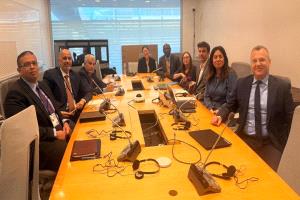 وزير المالية يبحث مع خبراء في صندوق النقد والبنك الدوليين دعم الإصلاحات الضريبية