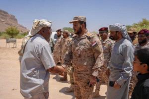 قيادة العسكرية الأولى وقوات درع الوطن تعزّيان في وفاة شيخ قبائل نهد