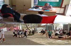 الشيخ هزاع العمري يطلع على حجم سرقات مروعة في مدرستي الحمزة والخنساء ويوجه نداءً عاجلاً للسلطات المحلية