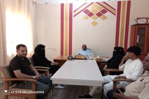 مدير معهد أمين ناشر ابين  يرأس اجتماعاً مع لجنة الحفل ويؤكد على أهمية إخراج الفعالية بالشكل الأمثل